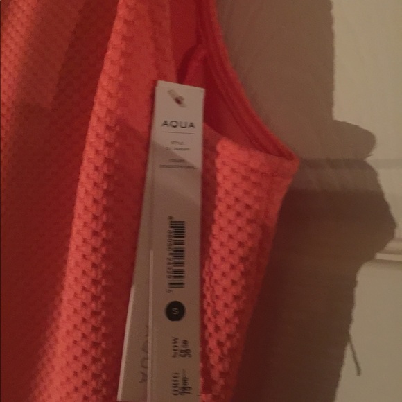 SOLD-AQUA Dress - Picture 3 of 4